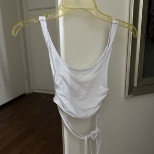 White Sleeveless Women's Top